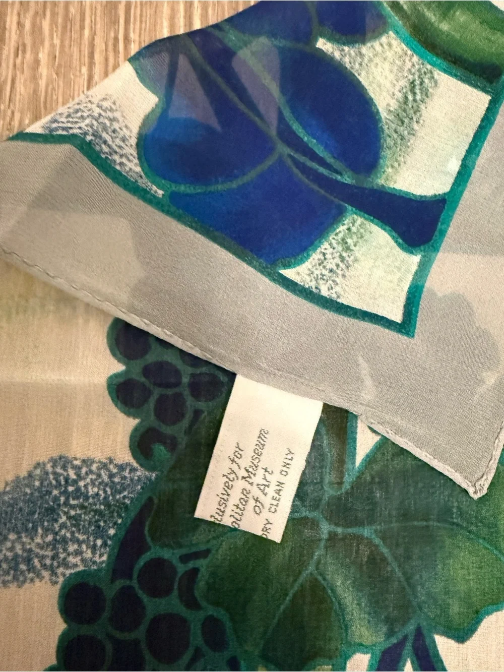 Metropolitan Museum of Art Louis C. Tiffany Silk 64x18